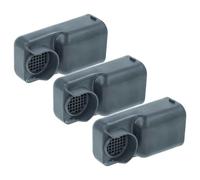 vhbw 3x Filtres compatible avec Liebherr WKES653-20, WKES653, WKES653-20A, WKES653-20C, WKES653-20B réfrigérateur - Filtre à charbon actif