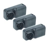 vhbw 3x Filtres compatible avec Liebherr WKES653-20G, WKES653-20F, WKES653-21A, WKES653-20E, WKES653-20D réfrigérateur - Filtre à charbon actif