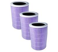 vhbw 3x Filtres HEPA remplacement pour Xiaomi SCG4011TW pour purificateur d'air - Filtre avec charbon actif intégré, antibactérien