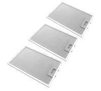 vhbw 3x filtres permanent à graisse remplacement pour BSH Group 00362380, BSHG00362380 pour hotte de cuisine, métal