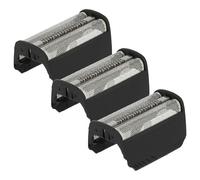 vhbw 3x Grille double compatible avec Braun 197s-1, 199s, 197s, 320, 199s-1, 310, 195s, 195s-1, 300 rasoir électrique + cadre, noir