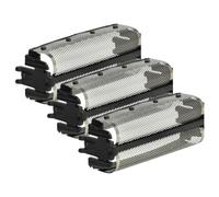 vhbw 3x Grille double compatible avec Remington DF56, DF40, DA767, DF30, DF55, DF5, DF50, DF10, DF20 rasoir électrique + cadre, noir