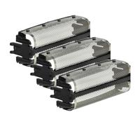 vhbw 3x Grille double compatible avec Remington Elite XLR9800 rasoir électrique + cadre, noir