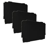 vhbw 3x Insert en mousse compatible avec Hikoki Hit Case I-IV coffre à outils - mousse personnalisable, noir