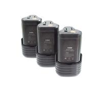 vhbw 3x Li-Ion batterie 1500mAh pour outils batterie tournevis Worx WU025 Lampe comme Worx WA3509.