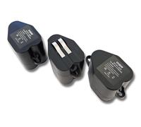 vhbw 3x Ni-MH batterie 2000mAh (6V) pour aspirateur robot compatible avec Kärcher RoboCleaner RC 4.000, RC3000, RC4000 remplacement pour 2.891-029.0.