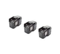 vhbw 3x NiMH batterie 1500mAh (14.4V) pour outil électrique outil Powertools Tools Atlas Copco B14.4, BF14.4, BX14.4, BXL14.4, BXS14.4, MX14.4,MXS14.4