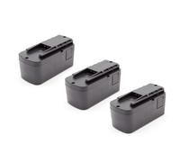 vhbw 3x NiMH batterie 2000mAh (12V) pour outil électrique outil Powertools Tools Festo / Festool T12+3