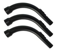 vhbw 3x Poignée compatible avec Miele SDCP3, SDRE1, SDCP4, SDRF4, SDRF3 aspirateur - Manche de rechange, raccordement 35 mm, 34 cm de long
