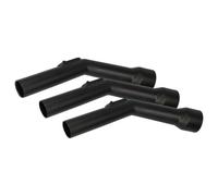 vhbw 3x Poignée compatible avec Miele SGSH2, SGSK3, SKRE2, SGSP4, SGSP3 aspirateur - Manche de rechange, raccordement 35 mm, 30 cm de long