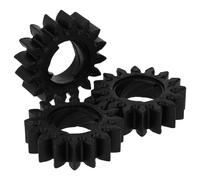 vhbw 3x Roue crantée compatible avec Briggs & Stratton 391423 démarreur, starter électrique pour Tondeuse à gazon - 4 cm rouage, 16 dents