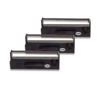 vhbw 3x Ruban encreur compatible avec Citizen CBM 710, CBM 720, CBM 750, CBM 730, DP 610, DP 600 imprimante matricielle ou de reçus - noir