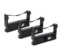 vhbw 3x Ruban encreur compatible avec Citizen IR31 imprimante matricielle ou de reçus - noir