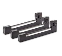 vhbw 3x Ruban encreur compatible avec Epson MX 160 imprimante matricielle ou de reçus - noir