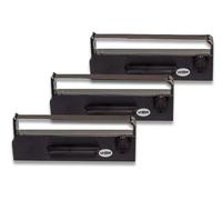 vhbw 3x Ruban encreur compatible avec Epson TM-U 295 imprimante matricielle ou de reçus - noir