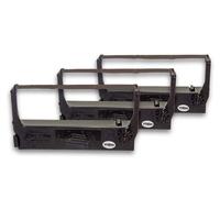 vhbw 3x Ruban encreur compatible avec Towa ET 1420 imprimante matricielle ou de reçus - noir