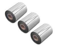 vhbw 3x Ruban transfert thermique compatible avec Citizen 720 730, CLP-2001 imprimante d'étiquette résistante 90mmx300m résine/cire