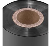 vhbw 3x Ruban transfert thermique compatible avec Godex RT860i, ZX1200i, RT730 imprimante d'étiquette résistante 50 mm x 300m résine/cire noir