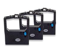 vhbw 3x rubans, bandes en nylon pour imprimante matricielle OKI Microline ML-182, ML-183, ML-192, ML-193, ML-280, ML-320 comme 9002303.