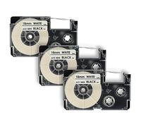 vhbw 3x Rubans compatible avec Casio KL-C500