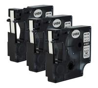 vhbw 3x Rubans compatible avec Dymo Rhino 6000