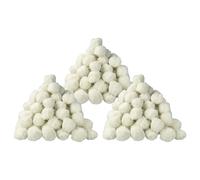 vhbw 3x Sac de balles 500 g compatible avec Intex filtre à pisine, filtre à sable - 50 mm