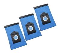 vhbw 3x Sacs remplacement pour Bosch/Siemens type K pour aspirateur - 25,3cm x 17,4cm bleu