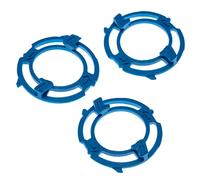 vhbw 3x supports pour tête de rasage compatible avec Philips S5100, S5110, S5130, S5140, S5150, S5210, S5230, S5250, S5251 rasoir, bleu
