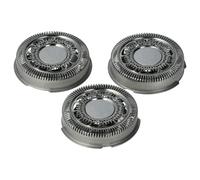vhbw 3x Têtes de rasoir de remplacement compatible avec Philips S7730, S7780, S7xxx, Shaver series 7000 rasoir électrique, argenté