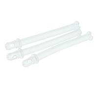 vhbw 3x Tuyau à lait compatible avec DeLonghi EN520.B EX-1 LATTISSIMA PLUS, EN520.B EX-1, EN520.B, EN125.SAE PIXIE machine à café