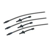 vhbw 3x Tuyau à lait compatible avec Siemens TZ90008(00), TZ50001(00) machine à café - 3x tuyau à lait, 3x adaptateur de lait