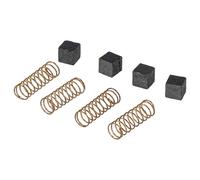 vhbw 4x balais charbon 2 x 2 x 2 mm remplace Trix E40015900 N, 4031111113408 pour modèlisme train-jouet, jouet