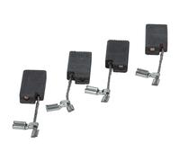 vhbw 4x balais charbon 5 x 10 x 17 mm compatible avec Fein WSG 15-150P, 15-125P ponceuse à bande, perceuse, meuleuse droite, meuleuse d'angle