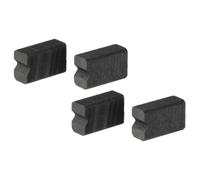 vhbw 4x balais charbon 6,25 x 4 x 10 mm compatible avec Saeco Jura machine à café, moulin, moteurs de moulins