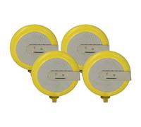 Vhbw 4x Batterie Compatible Avec Land Rover Discovery Iii, Defender Station Wagon Clé De Voiture, Fermeture Centralisée (20mah, 3,6v, Li-Ion)