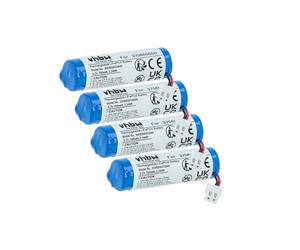 vhbw 4X Batteries Remplacement pour Carrera 370600050 pour Voitures de Course (700mAh, 3,2V, LiFePO4, 50 x 16 x 14 mm, JST ZH)