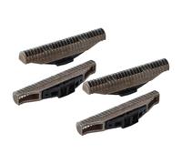vhbw 4x bloc de lames compatible avec Eltron 4000, 4810 (48.0, 48.1, 48.3), 4830 (48.0, 48.1, 48.3) rasoir, noir/argenté