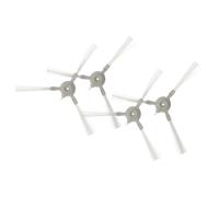 vhbw 4x Brosse latérale compatible avec 360 S6 robot aspirateur - Lot de brosses, blanc