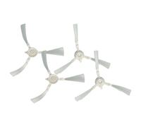 vhbw 4x Brosse latérale compatible avec Rowenta Smart Force Essential RR6943WH, RR6925WH, RR6927WH robot aspirateur - Lot de brosses, gris / bleu