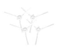 vhbw 4X Brosse latérale Compatible avec Rowenta Smart Force Essential RR6943WH, RR6925WH, RR6927WH Robot aspirateur - Lot de brosses, Gris/Bleu