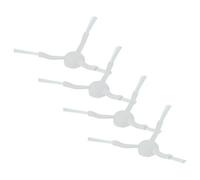 vhbw 4x Brosse latérale compatible avec Xiaomi Mijia 1C, STYTJ01ZHM robot aspirateur - Lot de brosses, blanc