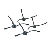 vhbw 4x Brosse latérale compatible avec Zaco V80, V85 robot aspirateur - Lot de brosses, gauche/droite, noir / bleu / jaune