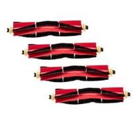 vhbw 4x Brosses rotatives, set de rouleaux compatible avec Xiaomi Roborock E4, S4, S5, S5 Max, S50, S51, S55 - rouleau brosse, brosse principale G