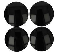 vhbw 4X Cache-moyeu, Centre de Roue Compatible avec Alutec Voitures, 64 mm Noir, Plastique