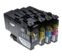 vhbw 4x Cartouches d'encre (C/M/Y/B) remplacement pour Brother LC-3237BK, LC-3237C, LC-3237M, LC-3237Y G