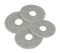 vhbw 4x compatible avec Dreame S10 Ultra, Plus, Pro aspirateur robot - Lingettes tampon - 4x housse de nettoyage