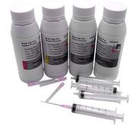 vhbw 4x encre de remplissage universelle pour imprimantes comme Canon, Brother, Dell, Samsung - kit de recharge