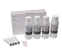 vhbw 4X Encre de Sublimation Compatible avec Ricoh Aficio SG 3110DNW imprimante de Sublimation - Kit de Recharge Cyan, Magenta, Noir, Jaune, 250ml