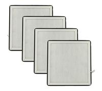 vhbw 4x Filtre à air compatible avec Beurer LR 200, LR210 purificateur - multicouches préfiltre + HEPA + charbon actif