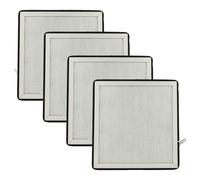 vhbw 4x Filtre à air remplacement pour Beurer 660.04 pour purificateur - multicouches préfiltre + HEPA + charbon actif